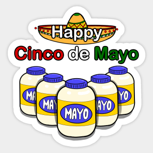 Happy Cinco de Mayo Sticker